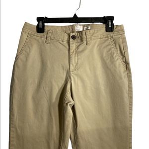 A new day women’s size 8 chino’s straight slim fit khaki pants
